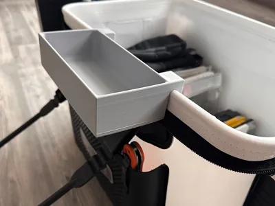 Clip-On Fishing Tray (Tackle Bucket Organizer)