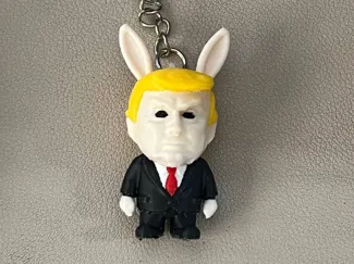 Trampbubu Keychain - Dunald Trump Laabubu Style :)