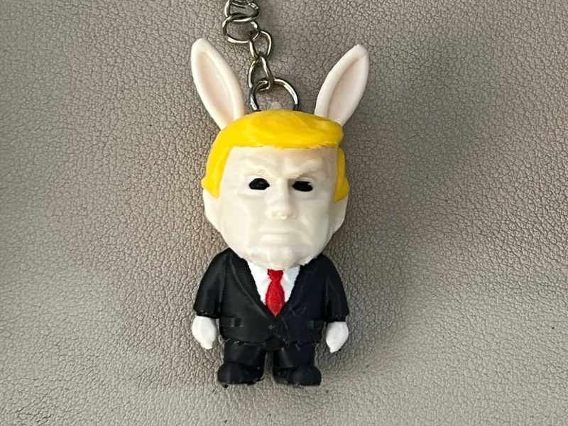 Trampbubu Keychain - Dunald Trump Laabubu Style :)
