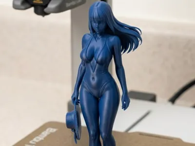 Summer Anime Girl Figure – Standing Pose