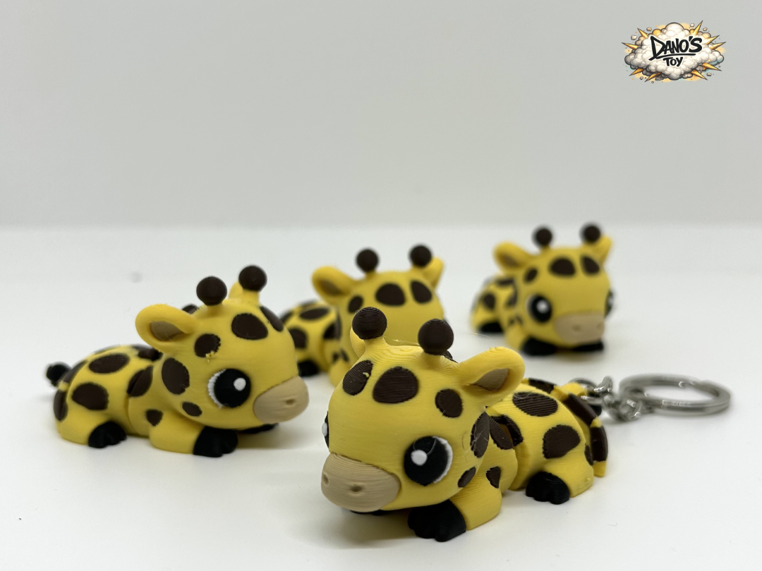 Flexi giraffe - AMS/Single color - Dano's toy