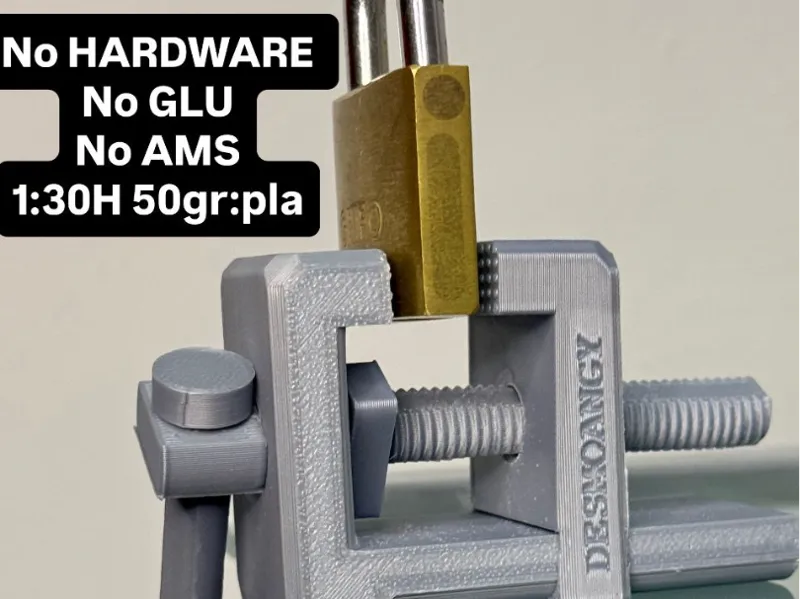 Morsa da Tavolo Ultra Veloce 1h30, Zero Hardware