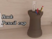 Pot à crayons tour d'échecs — photo 1