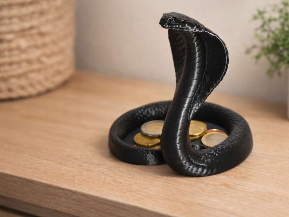 Cobra Key Holder Bowl - Snake Dish