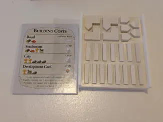 Catan Player Piece Holder