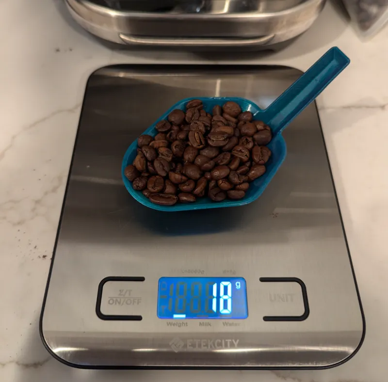 Coffee Bean Dosing Scoop