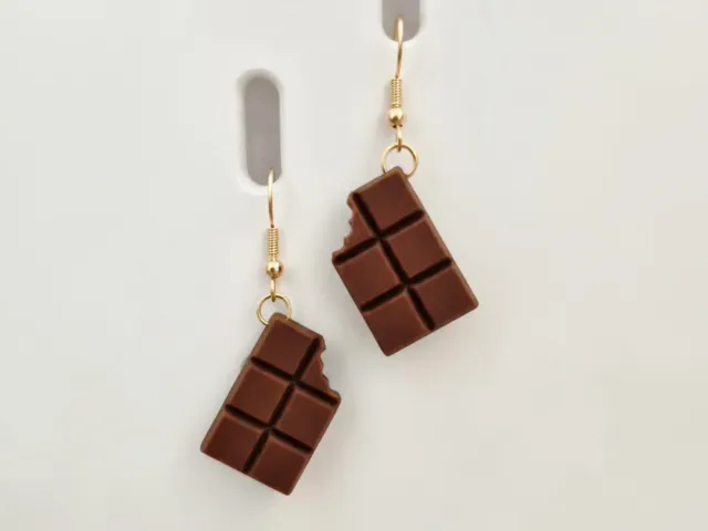 Chocolate earrings