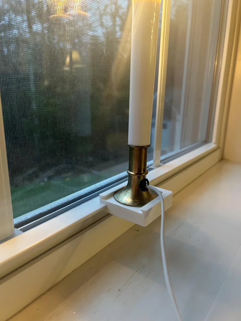Candlestick Light Window Mount