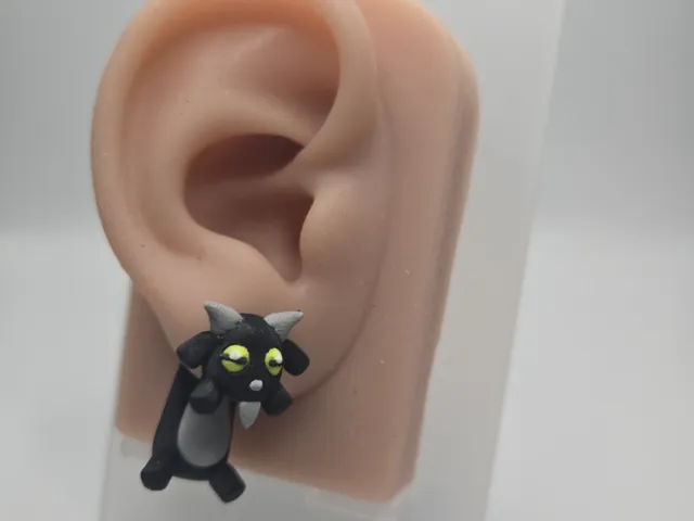 Goat Hanger Earrings