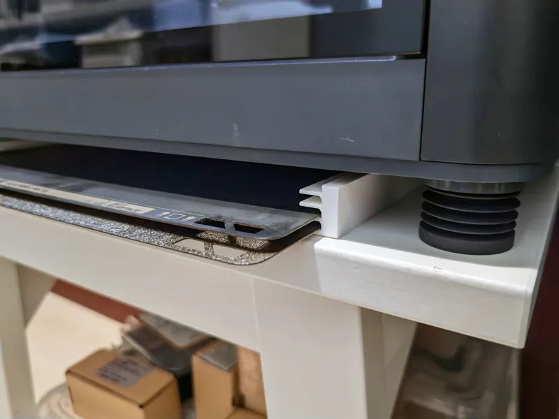 Under printer Build Plate Organizer (X1, P1).