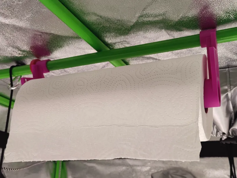 Paper Towel Holder for Grow tent (16mm)