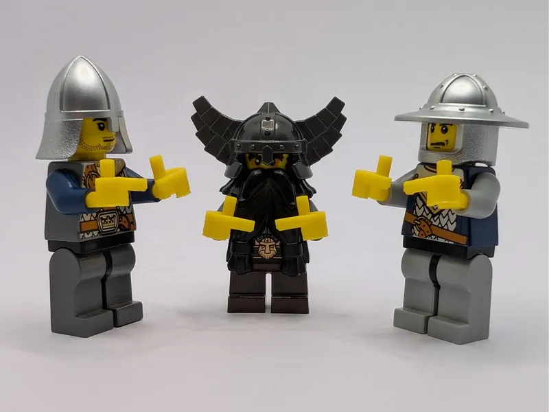 UwU Gesture Hands for LEGOs Minifigures