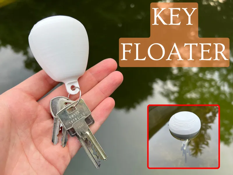 Floating Buoy Keychain Floater