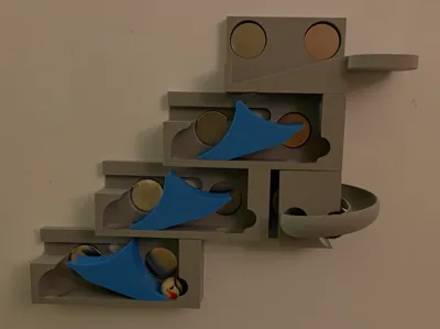 Marble Counter — Fridge Magnet Contraption