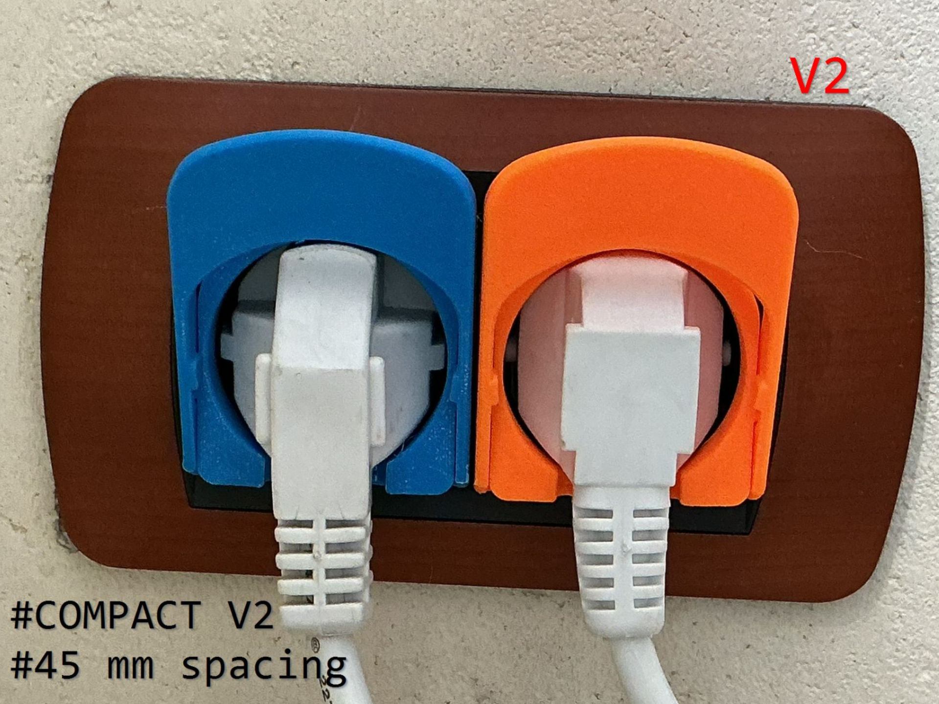 Easy Plug Puller V2 – Compact EU Type E/F (45 mm) - 1