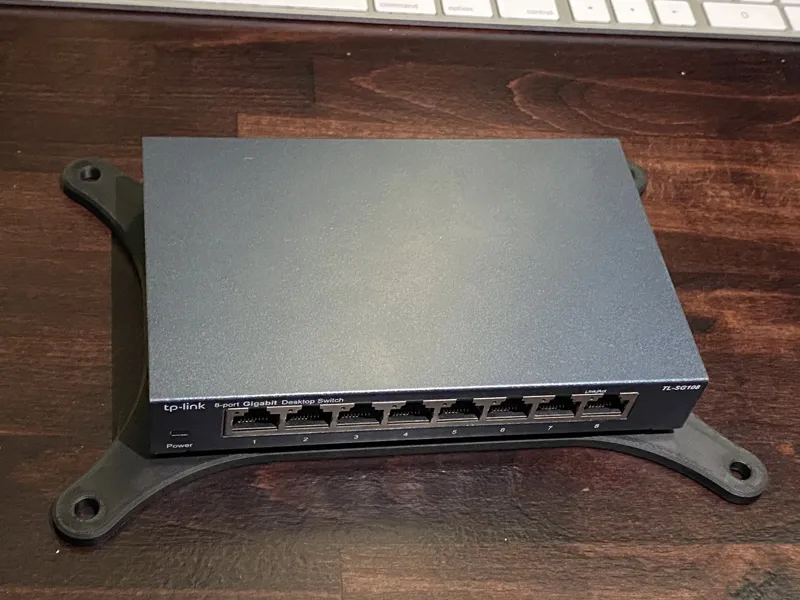 TP-Link TL-SG108 (Version 4) Network Switch mount