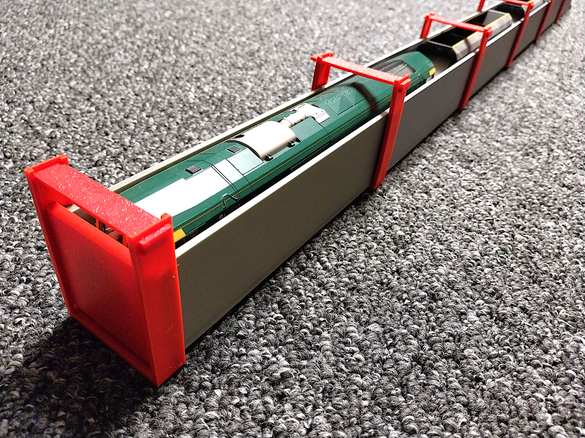 Train Fiddle Yard Cassette For OO/HO Scale Trains