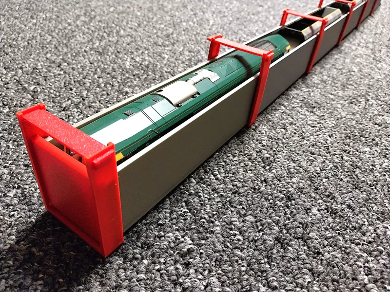 Train Fiddle Yard Cassette For OO/HO Scale Trains