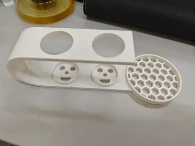 Double Electric Toothbrush Holder