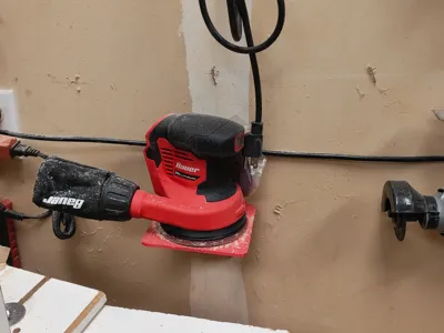 Small Router Sander Wall mount