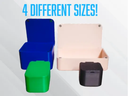Magnetic Box Set (print in place) - Free 3D Print Model - MakerWorld