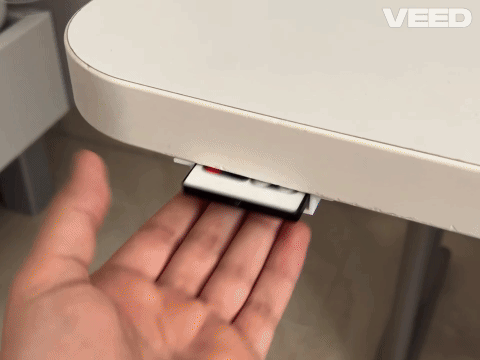 Under Desk Remote Holder
