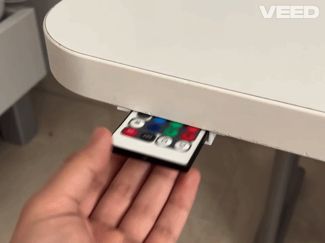 Under Desk Remote Holder