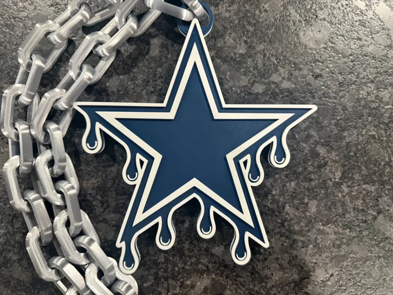 Dallas Cowboys Drip Hype Chain