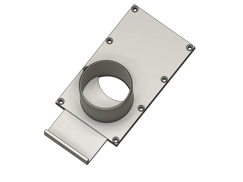 Luftschieber Zuluft Abluft DN50