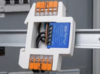 Shelly Mini 1 Gen3 / Gen4 Din Rail Wago clamps