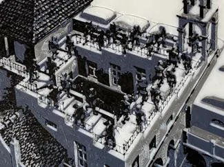 Escher / Ascending and Descending HueForge