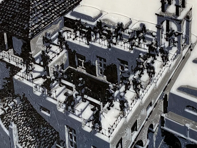Escher / Ascending and Descending HueForge