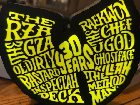 Wu Tang 30 Year Lightbox