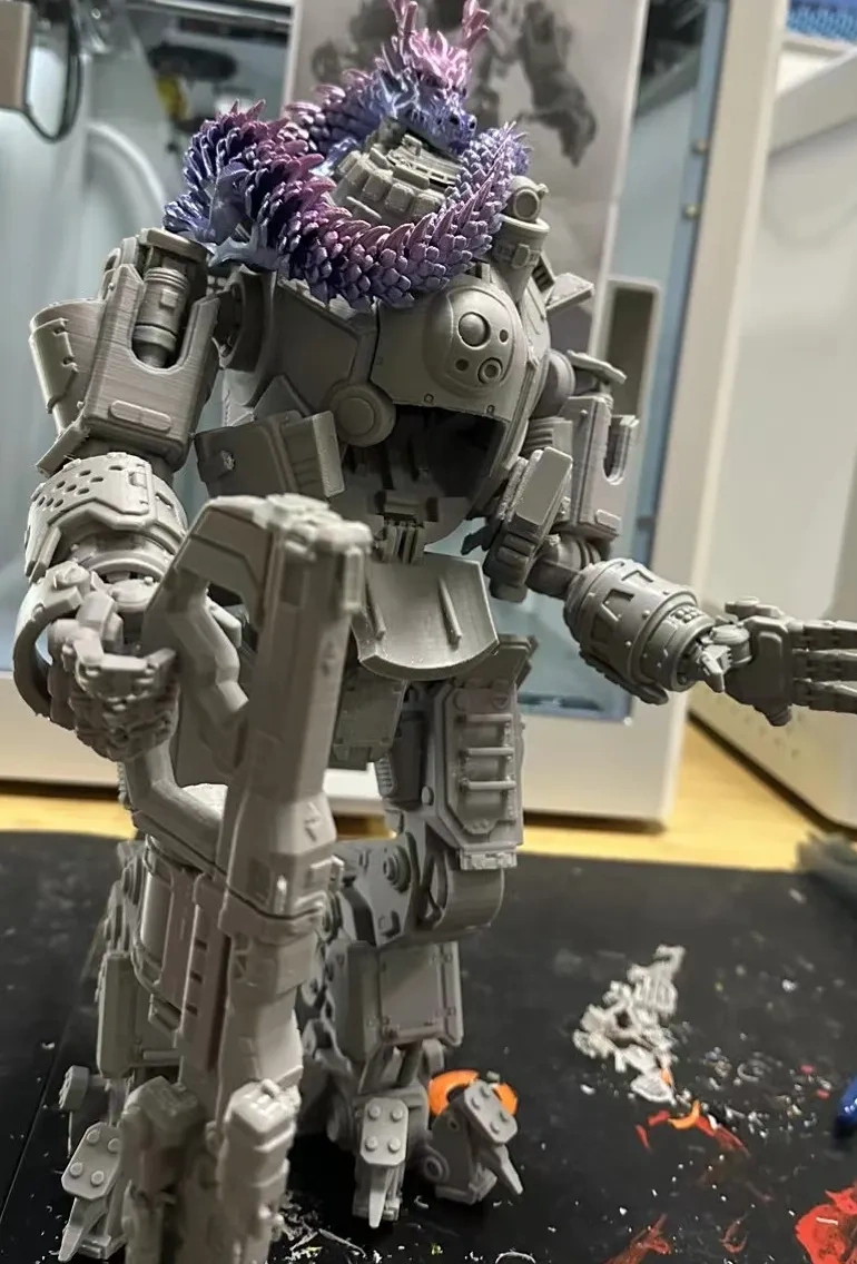 Miniatura 1 do modelo 3D 2024款高细节泰坦陨落阿特拉机甲