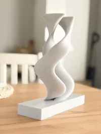 Two Souls - statue d'art sculptural — photo 3