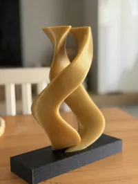 Two Souls - statue d'art sculptural — photo 7