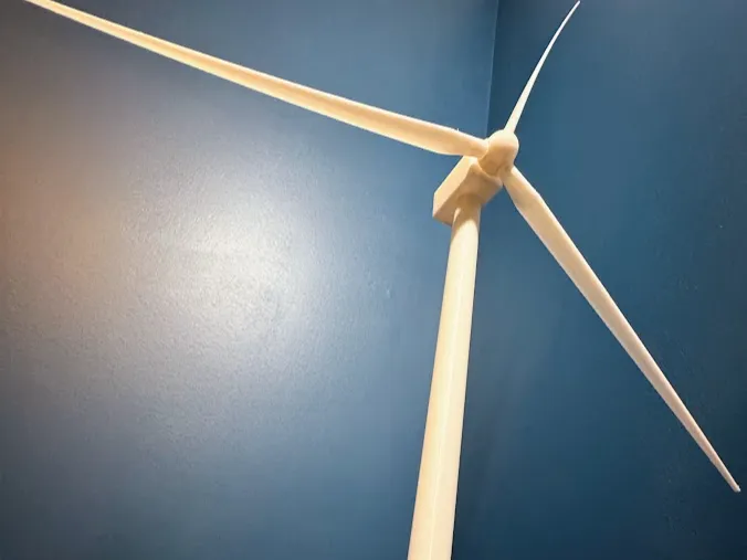 Base for Wind Turbine Model Realistic 15MW CTV