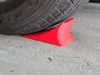 Wheel Chock with Hose Guide