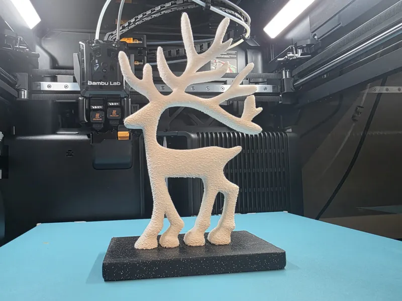 Minimalist Reindeer – Modern Christmas Decoration
