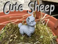 Petit mouton mignon à peindre — photo 1