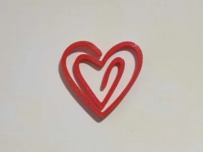 Heart bookmark
