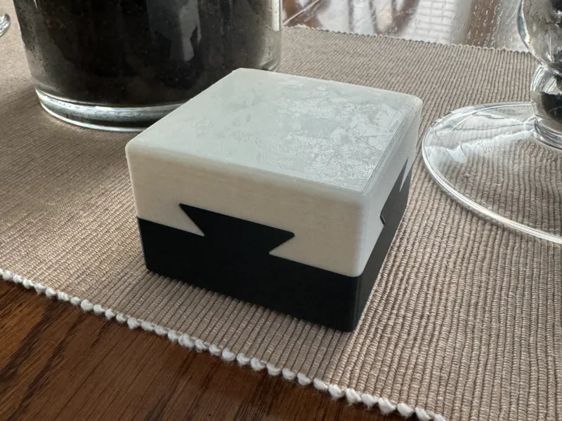 Impossible Dovetail Puzzle Box
