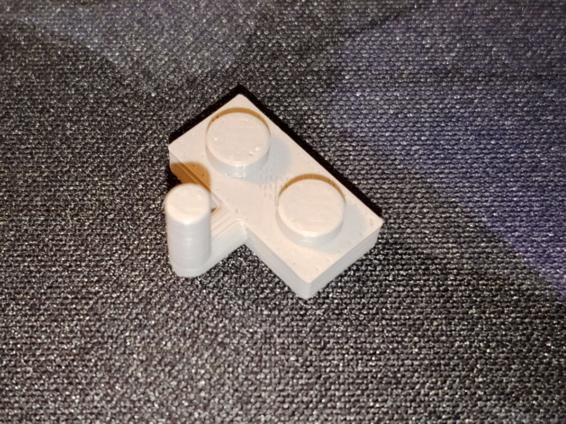 1x2 flat with arm up 6mm 4623