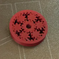Fidget engrenage-roulement à imprimer d'un seul tenant — photo 3