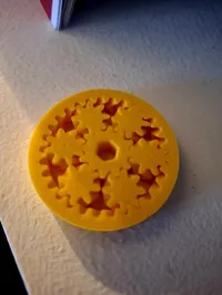 Fidget engrenage-roulement à imprimer d'un seul tenant — photo 4