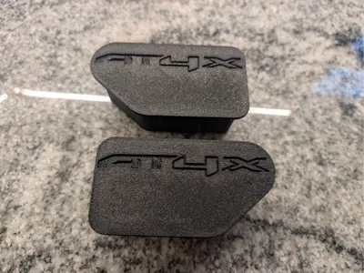 GMC Canyon AT4x bed rail covers