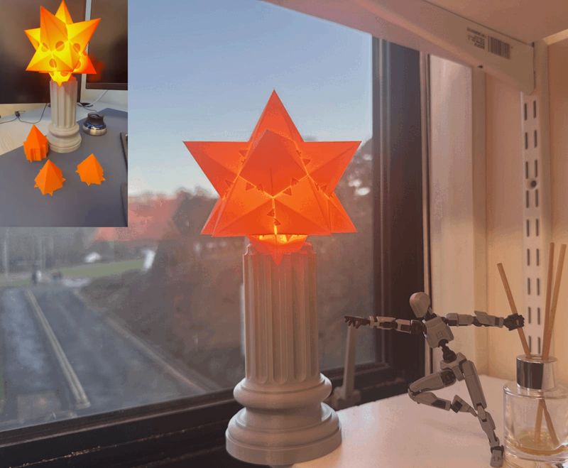 Morning Star - Support-Free Geometric Puzzle