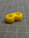 0.2mm layer, 3 walls, 15% infill, Random Z Seam