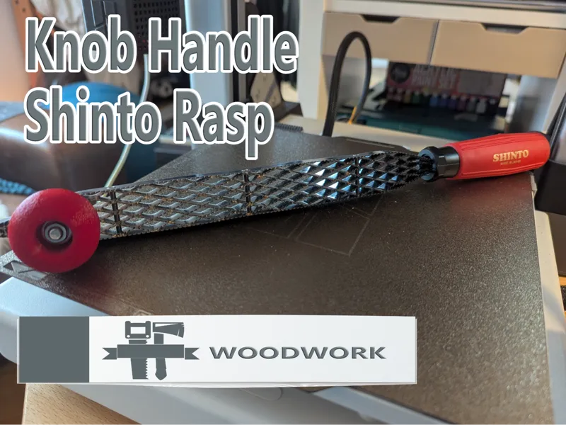 Knob Handle For Shinto Rasp