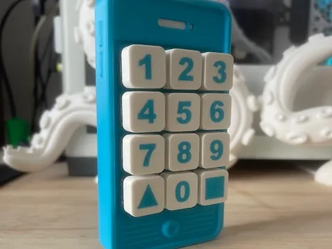 Fidget Clicker Cellphone